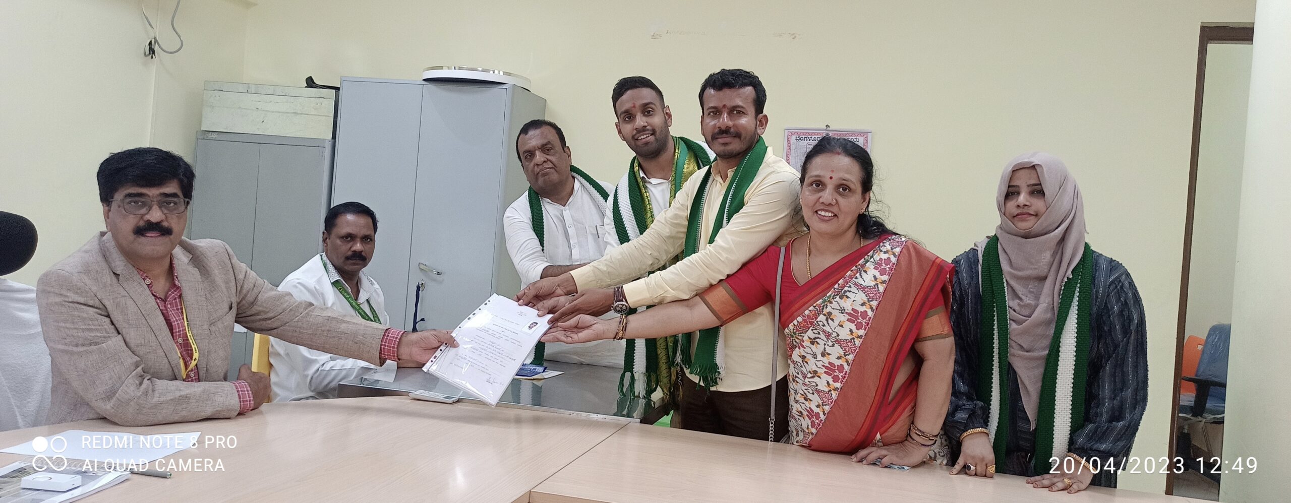 JDS YOUNG LEADER HRUTVIK FILES NOMINATION PAPER